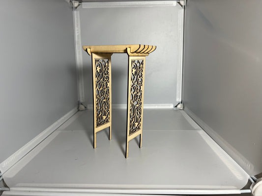 Arbor Garden Trellis DIY Kit - 1:12 Scale Dollhouse Furniture