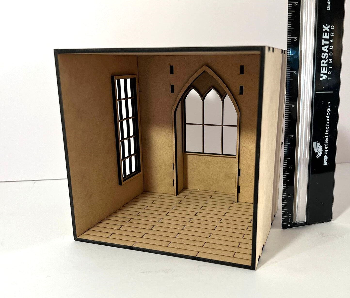 1:24 Church Study Dollhouse Room box KIT