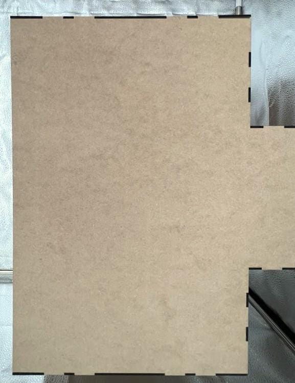 1:6 Scale DIY Dollhouse Room Box Kit – Laser Cut MDF – Perfect for a Church, Mini Witch’s Den or a Study